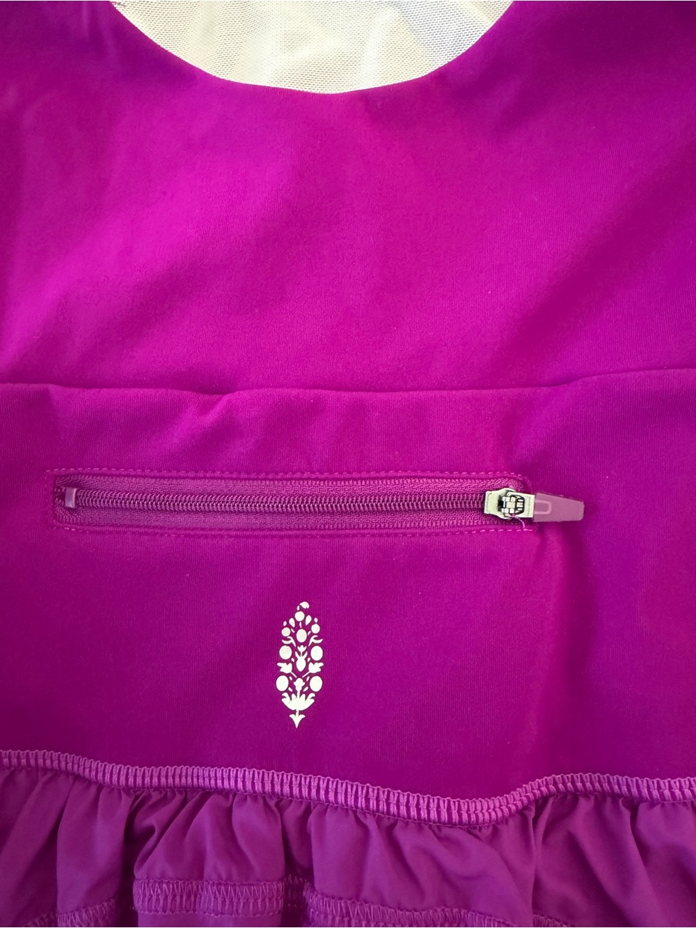FP Movement Righteous Bike Short Runsie - Vivid Violet - Picture 3 of 4